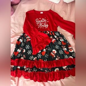 Girls 7/8 Christmas dress